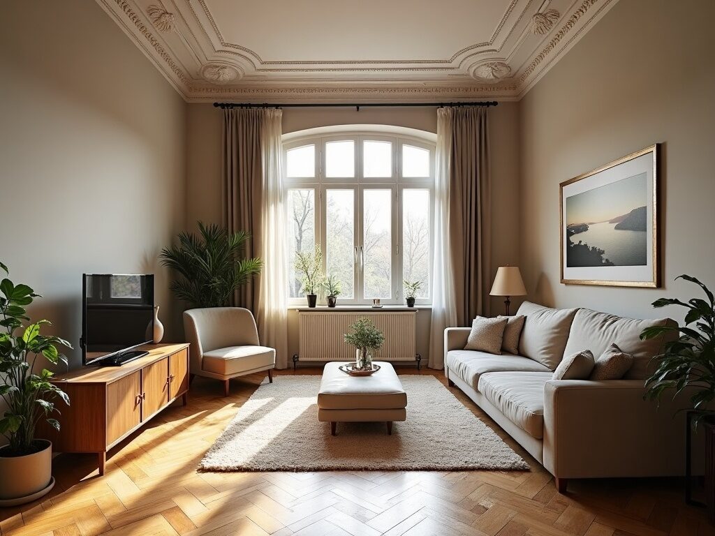 Stilvolle Altbauwohnung in der List mit Erker und Stuck